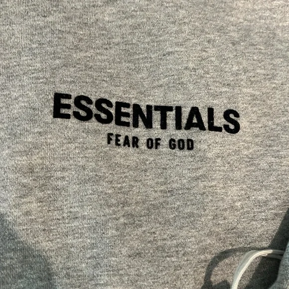 BRAND NEW Fear of God Essentials Dark Oatmeal Hoodie Sweatshirt XS XSmall - Picture 6 of 15